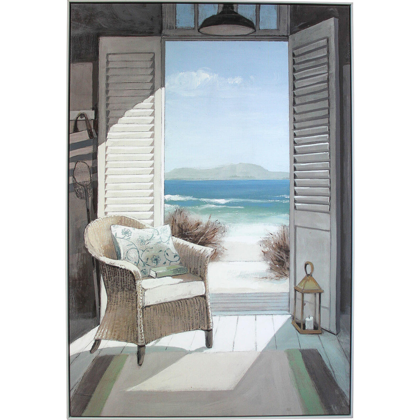 framed-canvas-coastal-life-wholesale-homewares-and-giftware